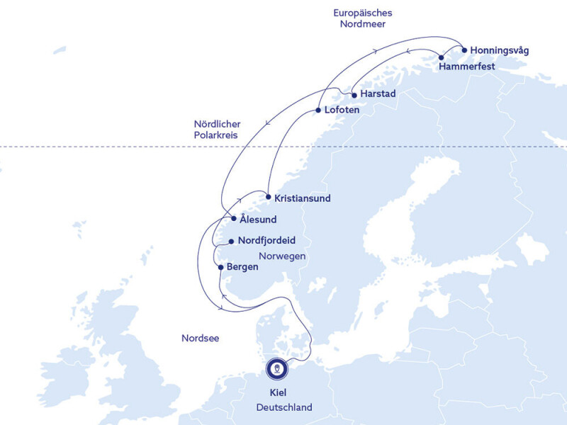 Unvergessliche Erlebnisse am Polarkreis mit VASCO DA GAMA
