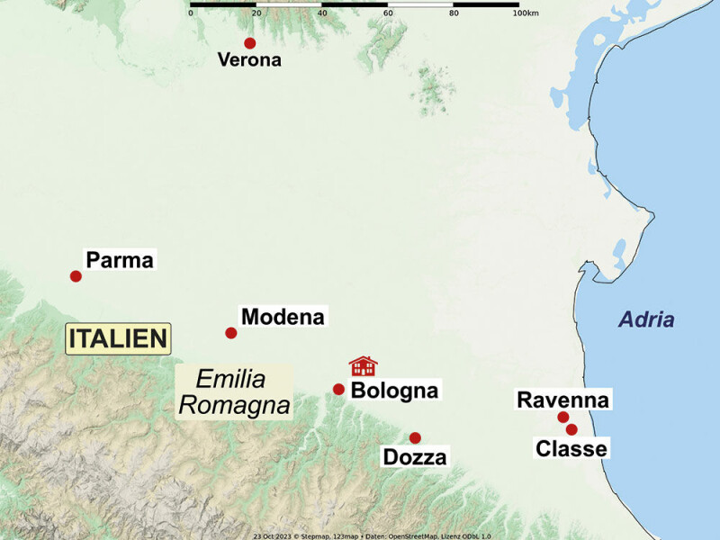 Emilia Romagna - Genuss und Kultur
