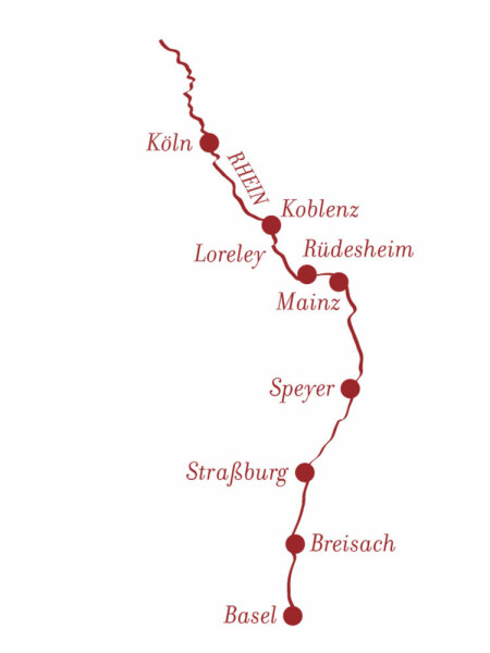 Rhein Erlebnis Süd mit A-ROSA SILVA