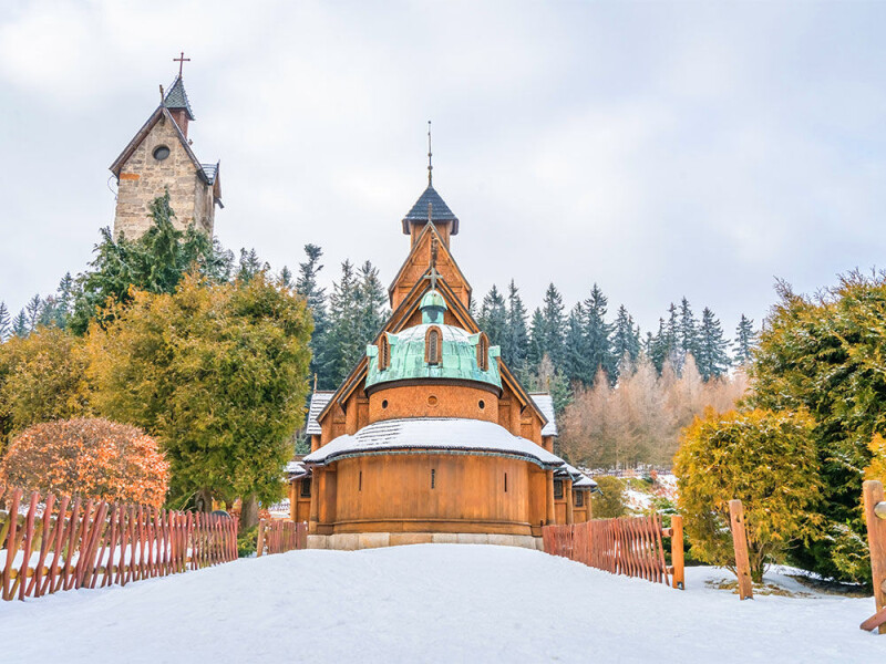 Südpolen - Weihnachten im Riesengebirge