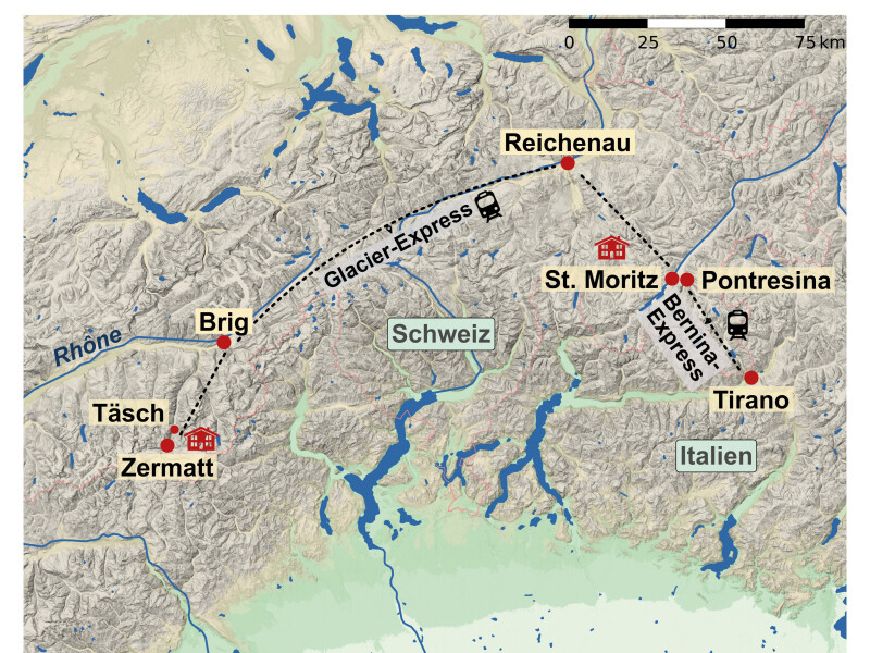 BERNINA- und GLACIER-EXPRESS