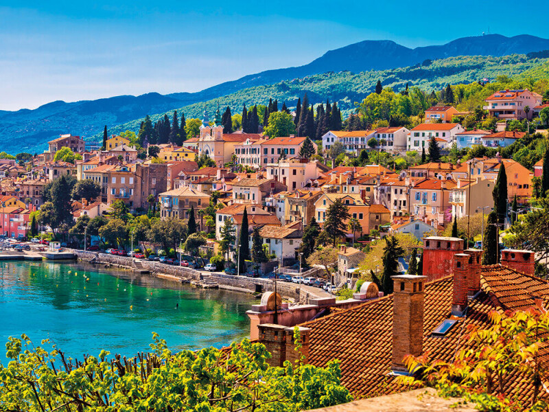 Opatija in Istrien