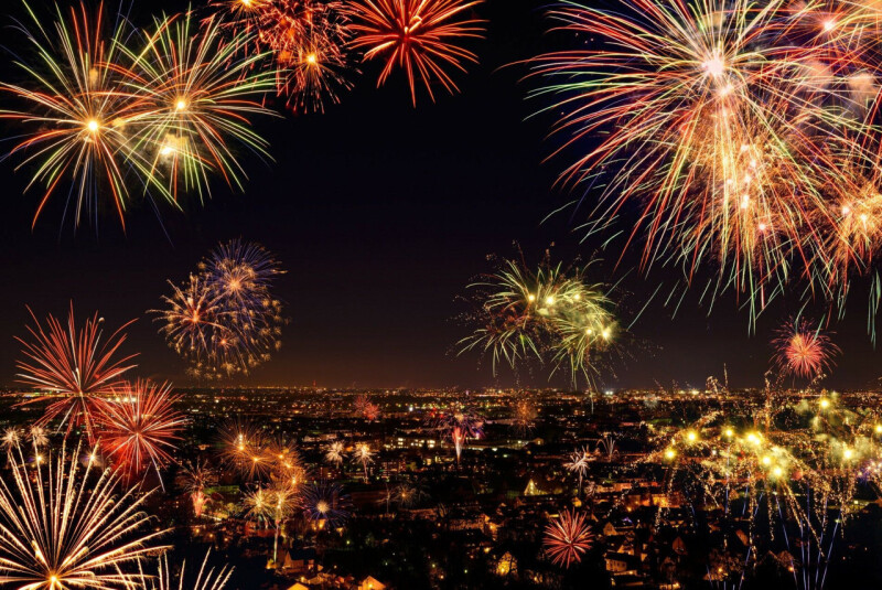 Silvester ins Blaue