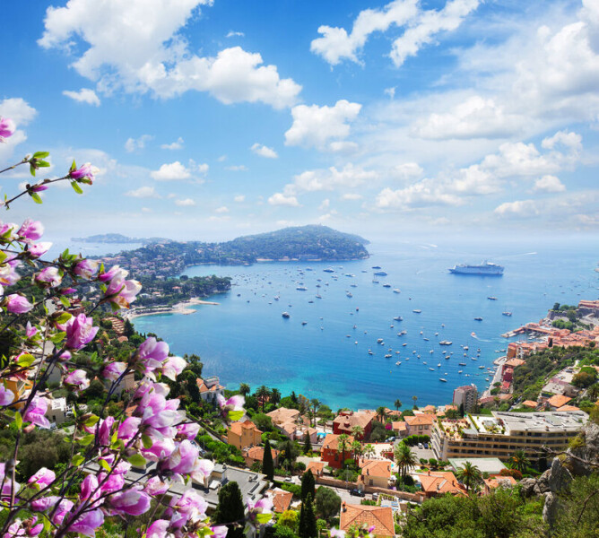 Blumenriviera & Côte d’Azur - Nizza* – Cannes* – Monaco* – Monte Carlo* – Küstenfahrt Ligurien