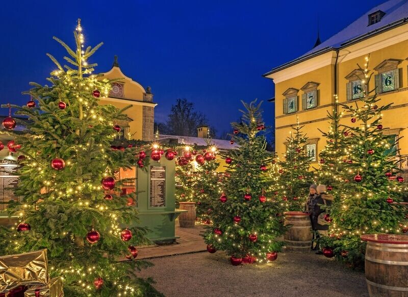 Weihnachtsmarkt "Berchtesgadener Advent" und Weihnachtsmarkt "Schloss Hellbrunn", mit WENATEX