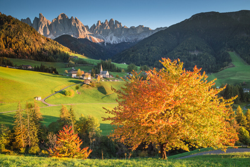 Goldener Oktober in Südtirol