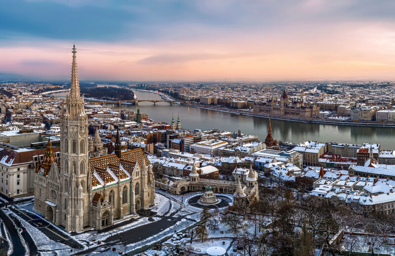 Weihnachten auf der Donau