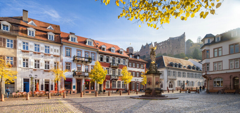 Imposante Schlossbeleuchtung Heidelberg