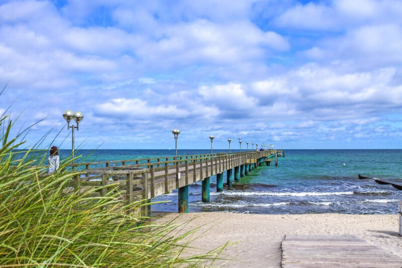 Kranichrast an Ostsee und Bodden