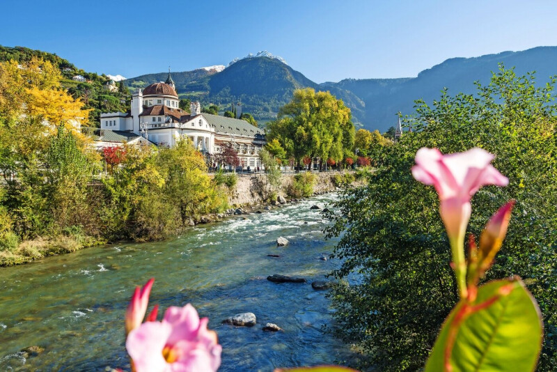 Kurstadt Meran in Südtirol