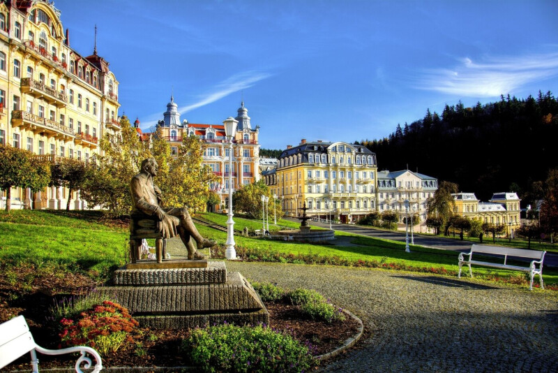 Kurreise nach Marienbad in Böhmen