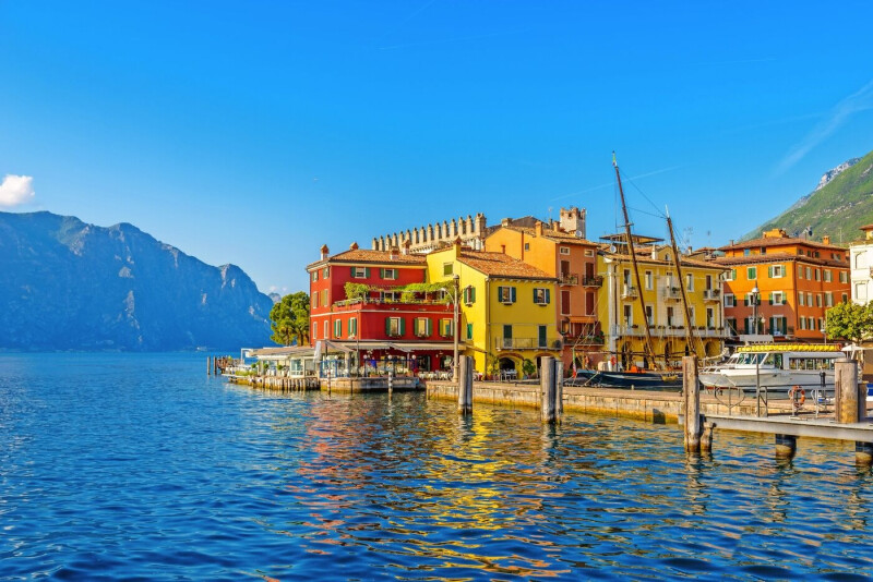 Goldener Herbst am Gardasee