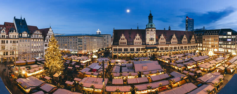 4-Tage Leipziger Weihnachtsmarkt - ...mit der Möglichkeit ein weihnachtliches Chorkonzert zu besuchen