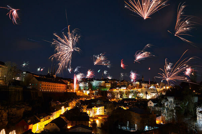 Silvester in Luxemburg - Jahreswechsel im Dreiländereck