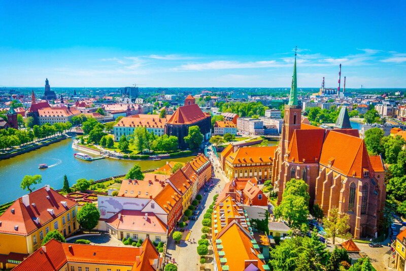 Von Breslau nach Krakau
