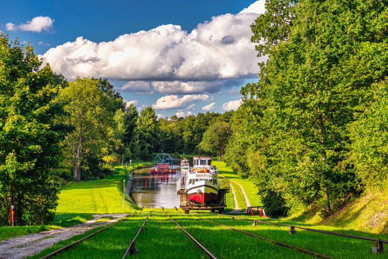 Danzig und Pommern - Mit dem Oberländischen Kanal