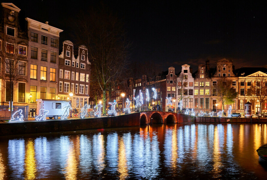 Amsterdam Lichterfestival - Bezaubernde Stadt im Glanz der Lichter