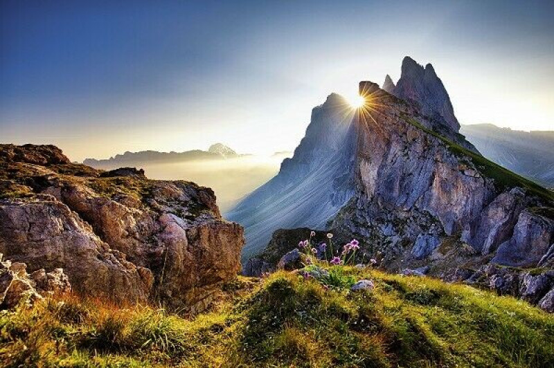 Südtiroler Herbst: Topsicht auf die Dolomiten