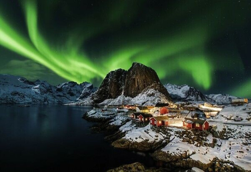 Slow Travel Auf der Suche nach dem Polarlicht: Eine Winterreise nach Lappland und zum Polarkreis