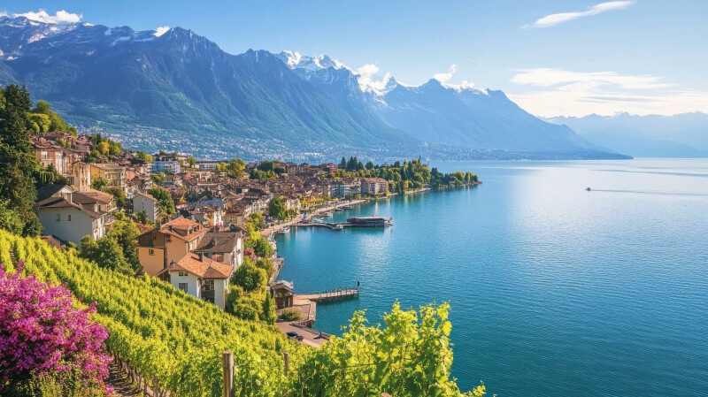 Montreux am Genfer See