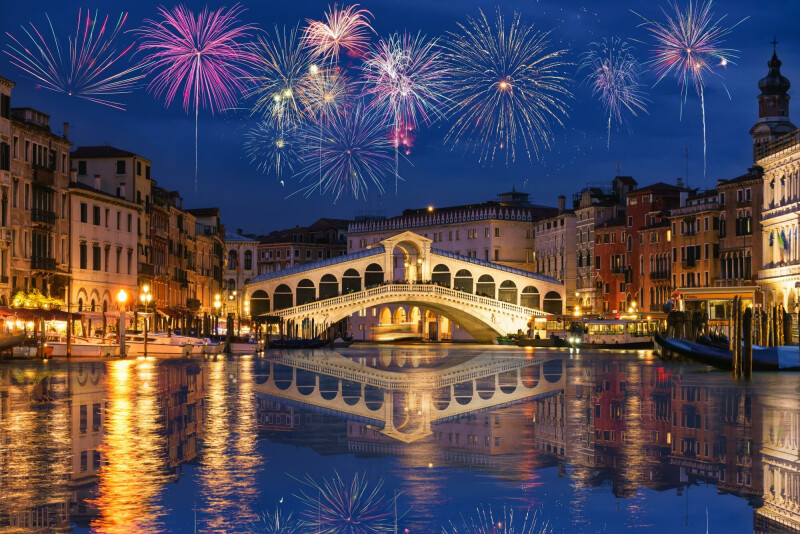 Musikalisches Feuerwerk zum Jahreswechsel in Venedig