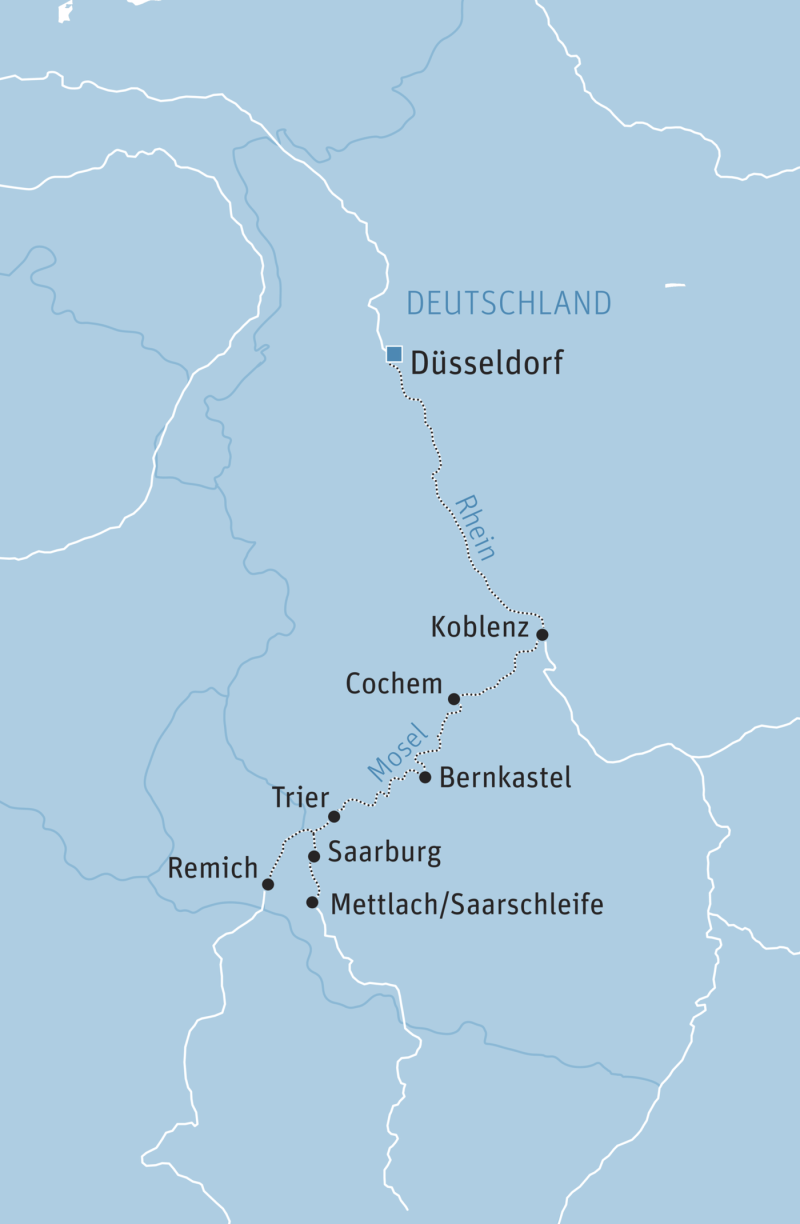 Herbstidyll - auf Rhein, Mosel & Saar