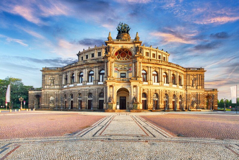 Dresden - mit "Don Giovanni" in der Semperoper