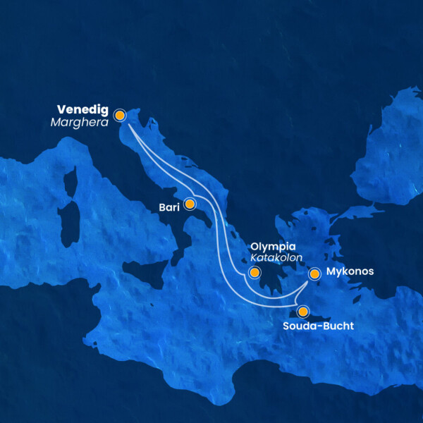 Costa Deliziosa - Östliches Mittelmeer
