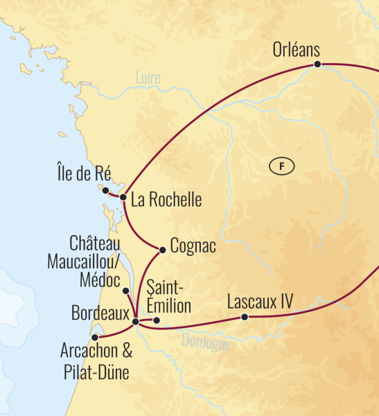 Bordeaux, Wein & Meer