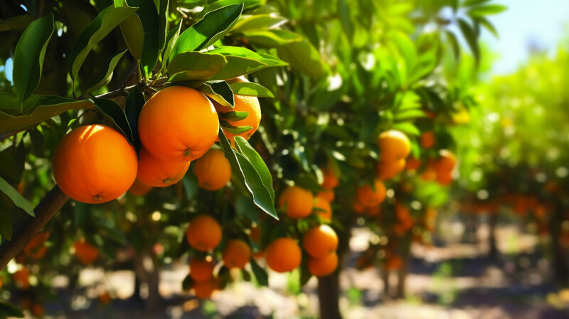 Sizilien zur Orangenernte