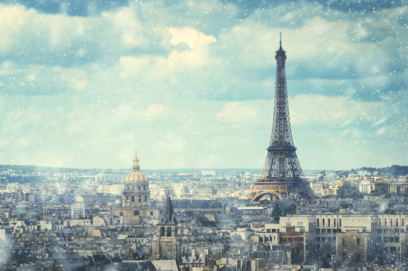 Paris zum Weihnachtsshopping