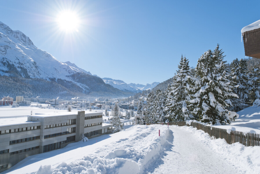 Winter im Bernina-Express