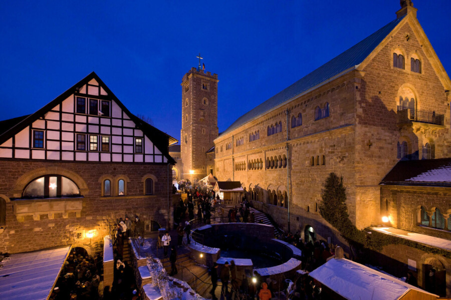 Historischer Weihnachtsmarkt auf der Wartburg!